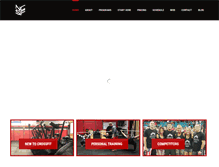 Tablet Screenshot of northstatecrossfit.com